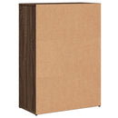 vidaXL barna tölgy színű szerelt fa tálalószekrény 60 x 30 x 84 cm