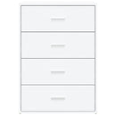 vidaXL fehér szerelt fa tálalószekrény 60 x 31 x 84 cm