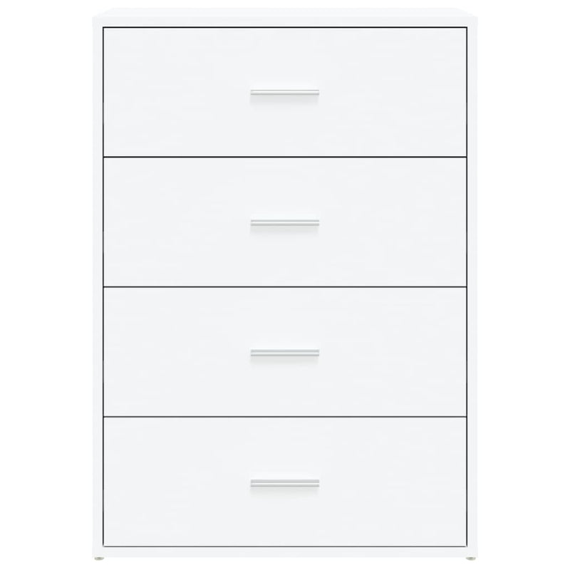 vidaXL fehér szerelt fa tálalószekrény 60 x 31 x 84 cm