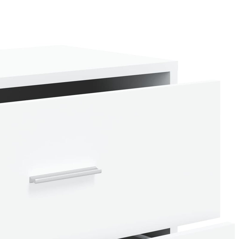 vidaXL fehér szerelt fa tálalószekrény 60 x 31 x 84 cm