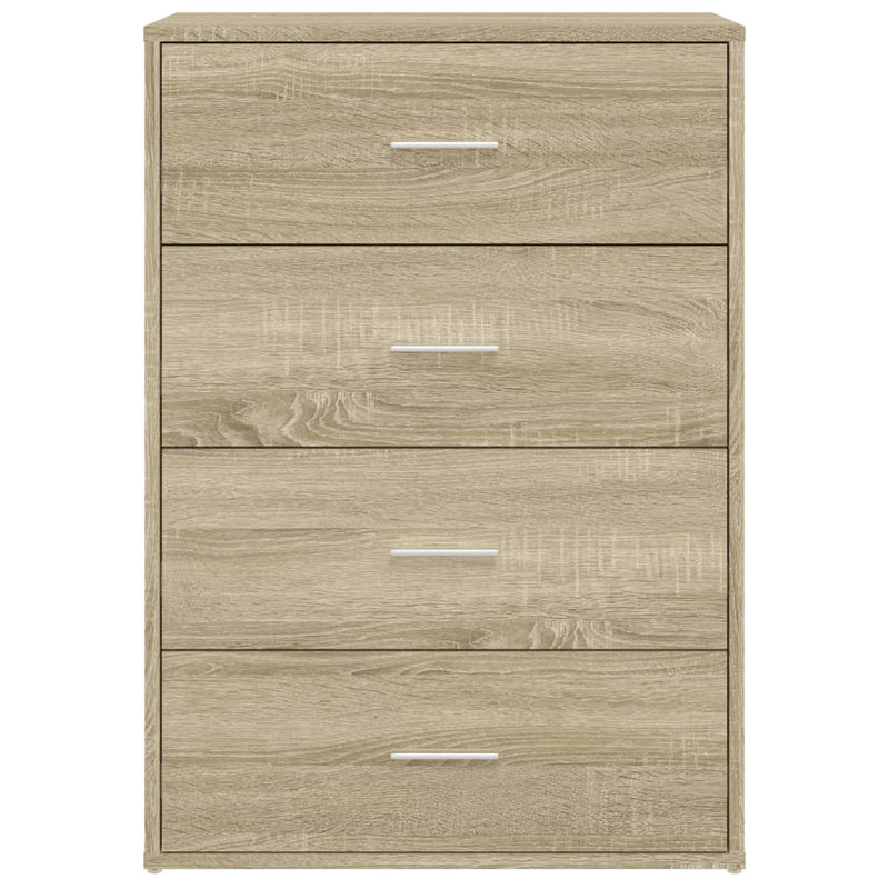 vidaXL sonoma tölgy színű szerelt fa tálalóasztal 60 x 31 x 84 cm