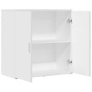vidaXL fehér szerelt fa tálalószekrény 79 x 38 x 80 cm