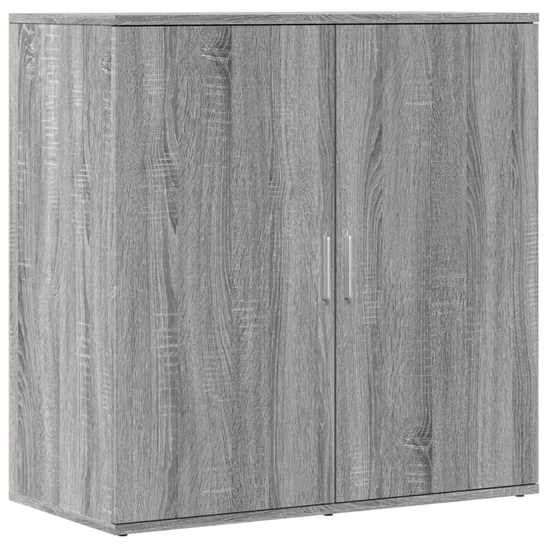 vidaXL szürke sonoma színű szerelt fa tálalószekrény 79 x 38 x 80 cm