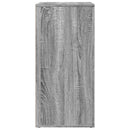 vidaXL szürke sonoma színű szerelt fa tálalószekrény 79 x 38 x 80 cm