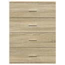 vidaXL sonoma tölgy színű szerelt fa tálalóasztal 60 x 39 x 80 cm