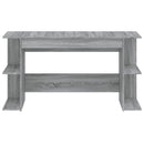 vidaXL szürke sonoma színű szerelt fa íróasztal 140x50x75 cm