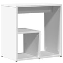 vidaXL 2 db fehér szerelt fa kisasztal 50 x 30 x 50 cm