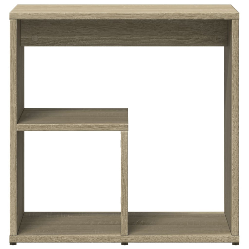 vidaXL sonoma tölgy színű szerelt fa kisasztal 50 x 30 x 50 cm