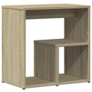 vidaXL 2 db sonoma tölgy színű szerelt fa kisasztal 50 x 30 x 50 cm