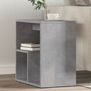 vidaXL 2 db betonszürke szerelt fa kisasztal 50x30x50 cm
