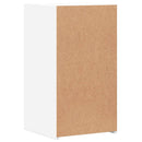 vidaXL 2 db fehér szerelt fa éjjeliszekrény 35 x 34 x 65 cm