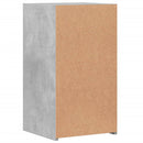 vidaXL 2 db betonszürke szerelt fa éjjeliszekrény 35 x 34 x 65 cm