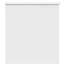 vidaXL fehér szerelt fa tárolóláda 40 x 42 x 46 cm