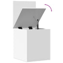 vidaXL fehér szerelt fa tárolóláda 40 x 42 x 46 cm