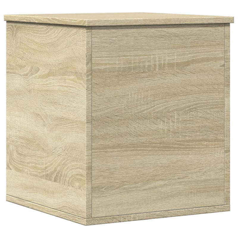vidaXL sonoma tölgy színű szerelt fa tárolóláda 40x42x46 cm