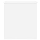 vidaXL fehér szerelt fa tárolóláda 60x42x46 cm