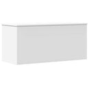 vidaXL fehér szerelt fa tárolóláda 100x42x46 cm