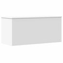 vidaXL fehér szerelt fa tárolóláda 100x42x46 cm