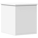 vidaXL fehér szerelt fa tárolóláda 30 x 35 x 35 cm