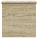 vidaXL sonoma tölgy színű szerelt fa tárolóláda 30 x 35 x 35 cm