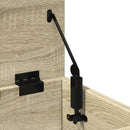 vidaXL sonoma tölgy színű szerelt fa tárolóláda 30 x 35 x 35cm