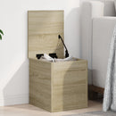 vidaXL sonoma tölgy színű szerelt fa tárolóláda 30 x 35 x 35 cm