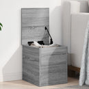 vidaXL szürke sonoma színű szerelt fa tárolóláda 30 x 35 x 35 cm
