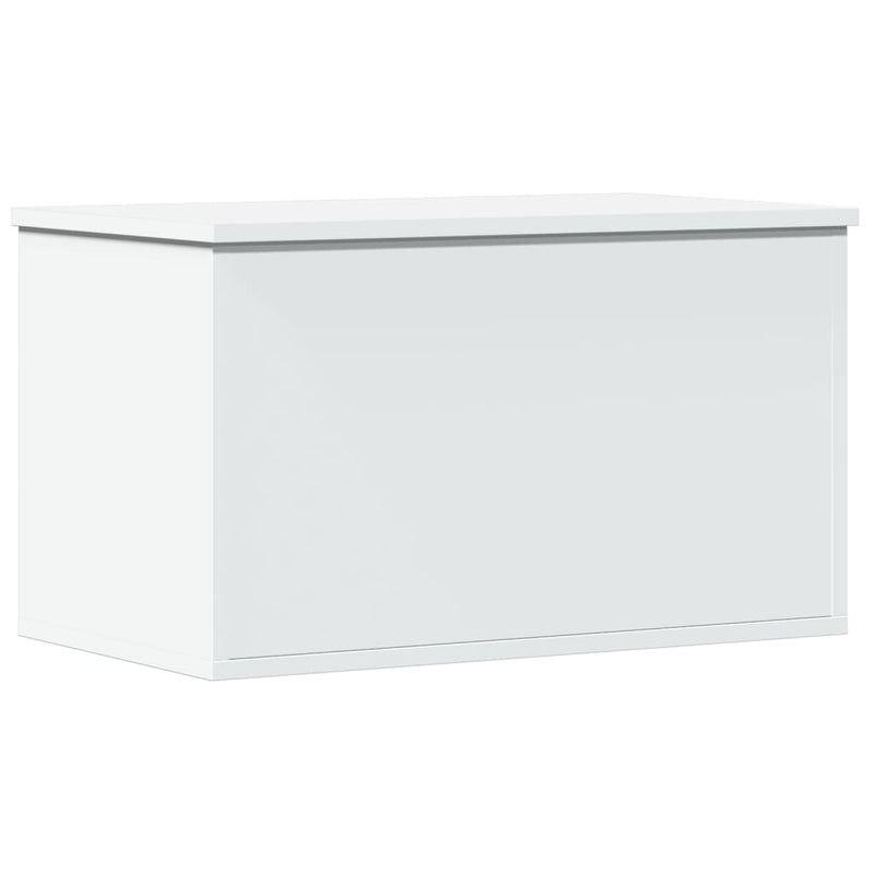 vidaXL fehér szerelt fa tárolóláda 60 x 35 x 35 cm
