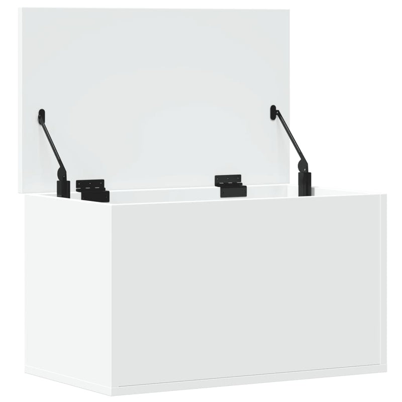 vidaXL fehér szerelt fa tárolóláda 60 x 35 x 35 cm