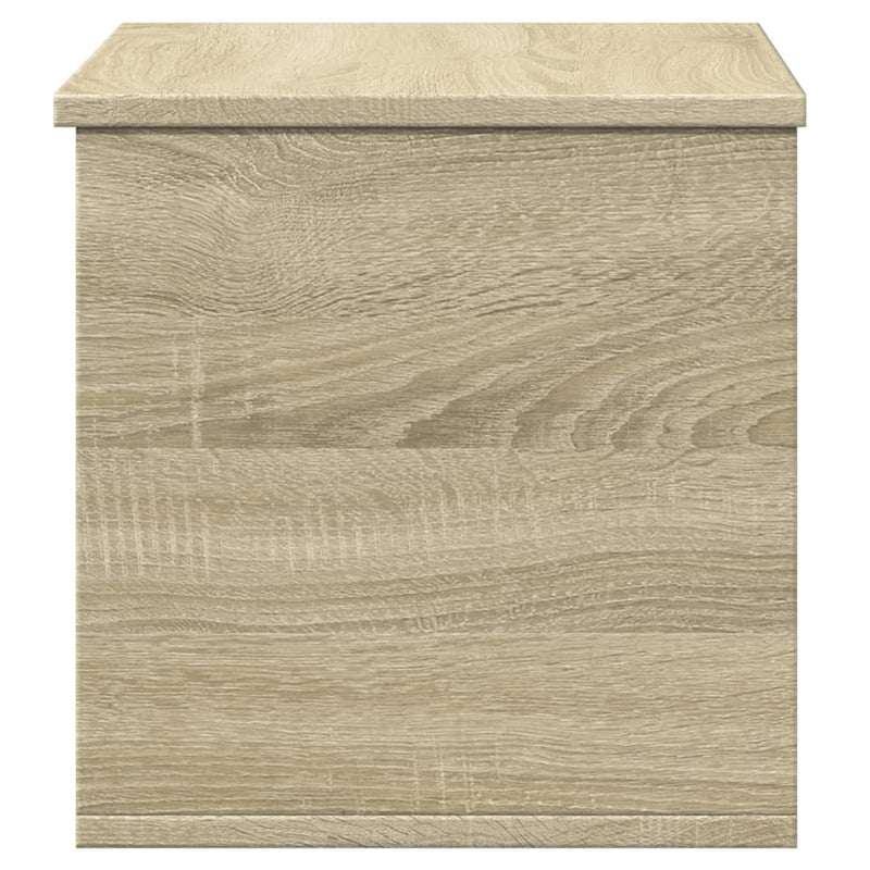 vidaXL sonoma tölgy színű szerelt fa tárolóláda 60 x 35 x 35 cm