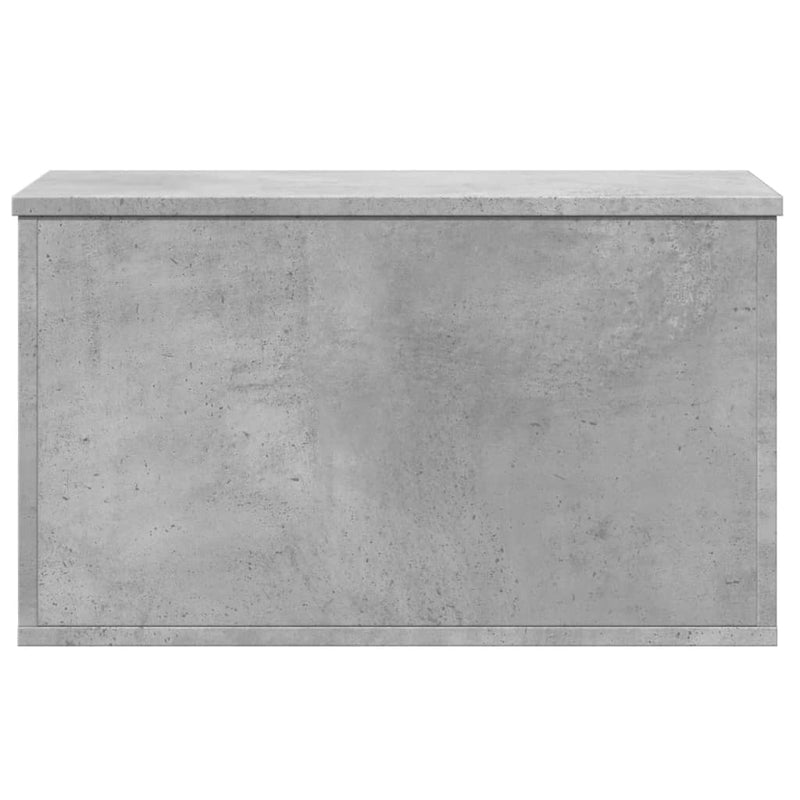 vidaXL betonszürke szerelt fa tárolóláda 60 x 35 x 35 cm