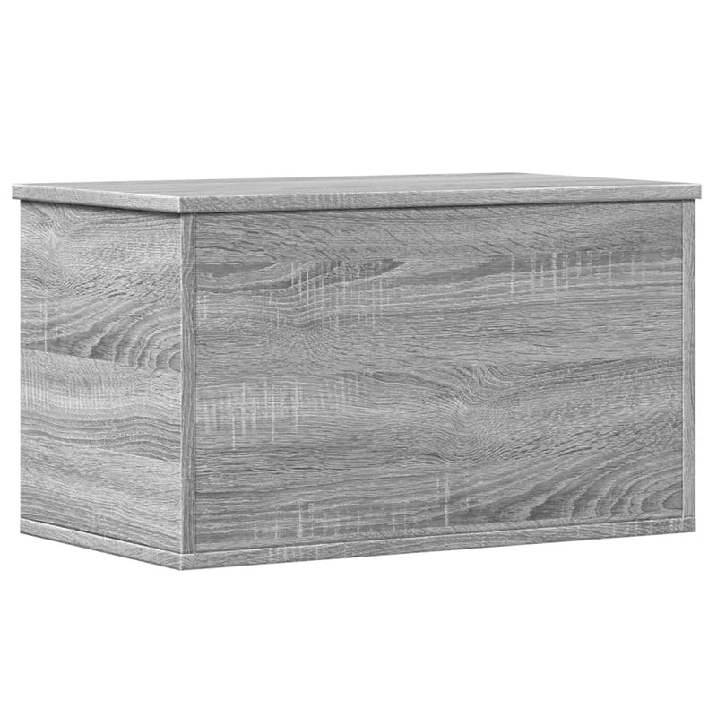 vidaXL szürke sonoma színű szerelt fa tárolóláda 60 x 35 x 35 cm