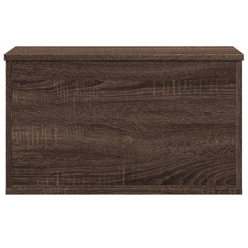 vidaXL barna tölgy színű szerelt fa tárolóláda 60 x 35 x 35 cm
