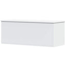 vidaXL fehér szerelt fa tárolóláda 90 x 35 x 35 cm