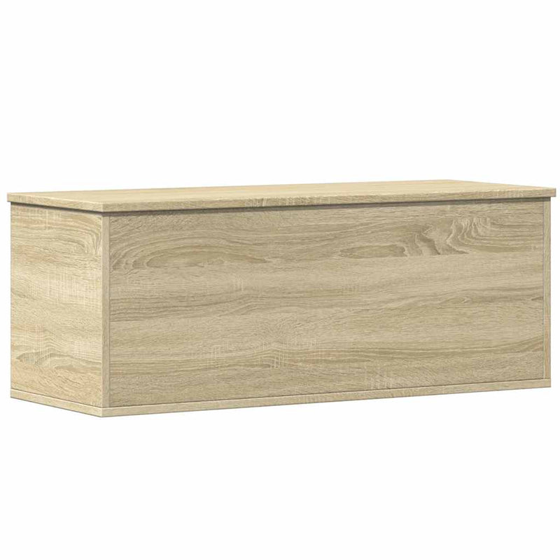 vidaXL sonoma tölgy színű szerelt fa tárolóláda 90 x 35 x 35 cm