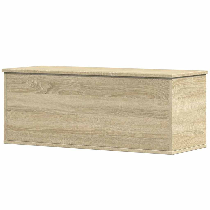 vidaXL sonoma tölgy színű szerelt fa tárolóláda 90 x 35 x 35 cm