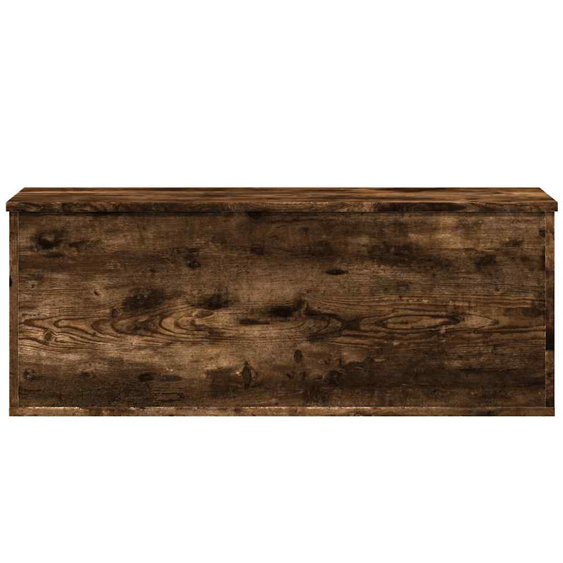 vidaXL füstös tölgy színű szerelt fa tárolóláda 90 x 35 x 35 cm