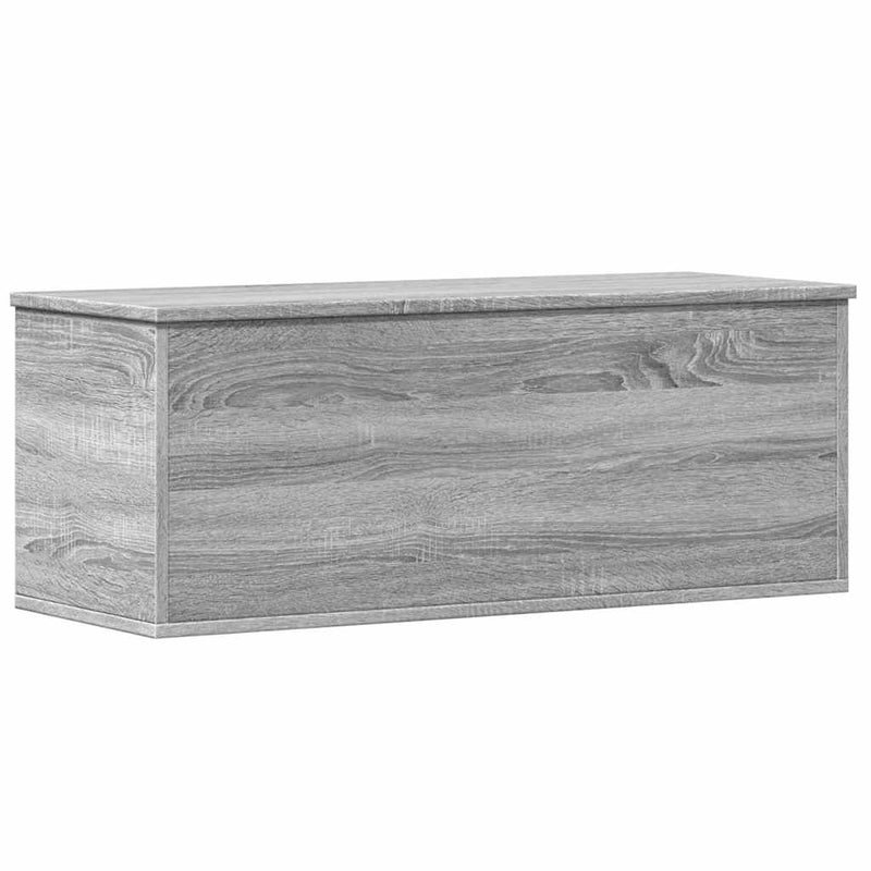vidaXL szürke sonoma színű szerelt fa tárolóláda 90 x 35 x 35 cm