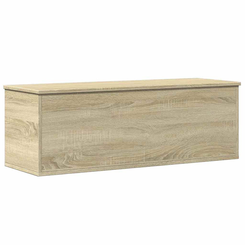 vidaXL sonoma tölgy színű szerelt fa tárolóláda 102 x 35 x 35 cm