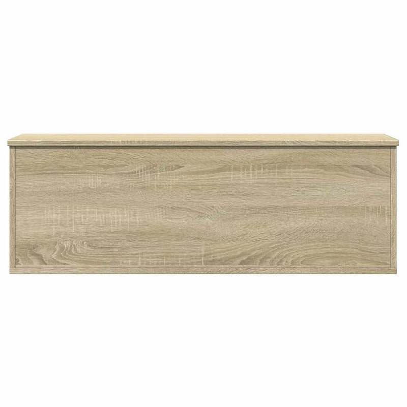 vidaXL sonoma tölgy színű szerelt fa tárolóláda 102 x 35 x 35 cm