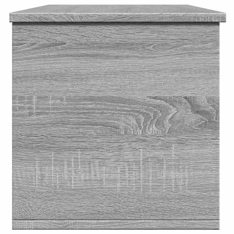 vidaXL szürke sonoma színű szerelt fa tárolóláda 102 x 35 x 35 cm