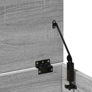 vidaXL szürke sonoma színű szerelt fa tárolóláda 102 x 35 x 35 cm