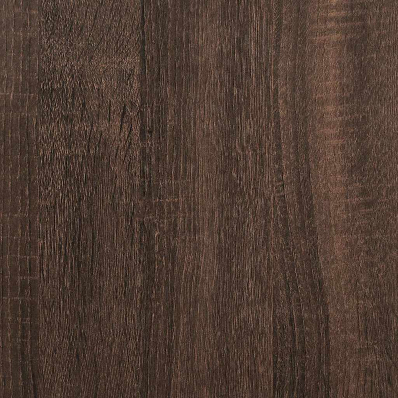 vidaXL barna tölgy színű szerelt fa tárolóláda 102 x 35 x 35 cm