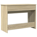 vidaXL sonoma tölgy színű fésülködőasztal tükörrel 100x45x76 cm