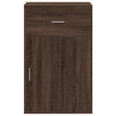vidaXL barna tölgy színű szerelt fa tárolószekrény 56,5 x 39 x 90 cm