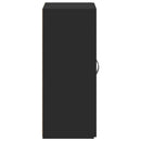 vidaXL fekete szerelt fa irattartó szekrény 60 x 32 x 77,5 cm