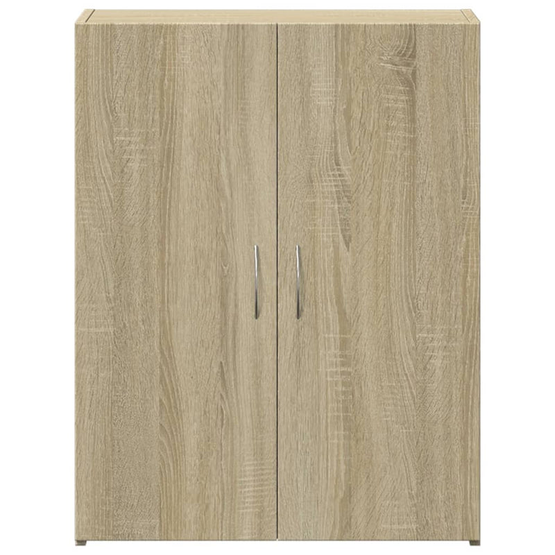 vidaXL sonoma tölgy színű szerelt fa irattartó szekrény 60x32x77,5 cm