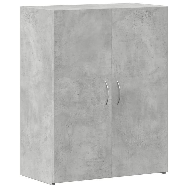 vidaXL betonszürke szerelt fa irattartó szekrény 60 x 32 x 77,5 cm