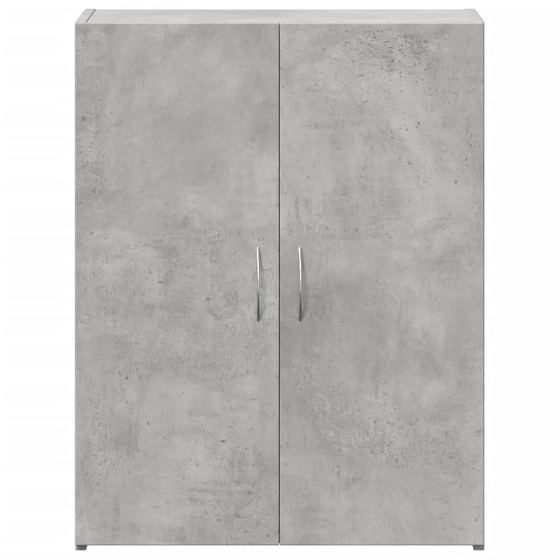 vidaXL betonszürke szerelt fa irattartó szekrény 60 x 32 x 77,5 cm