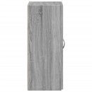 vidaXL szürke sonoma színű szerelt fa irattartó szekrény 60x32x77,5 cm